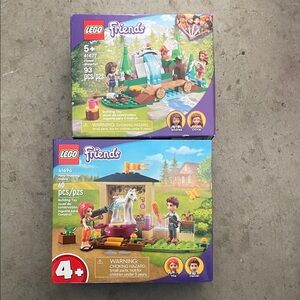 LEGO Friends Purple & Green Playset Duo with Pastel Accents
